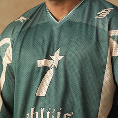 Power Mesh Jersey Green