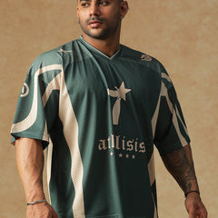 Power Mesh Jersey Green