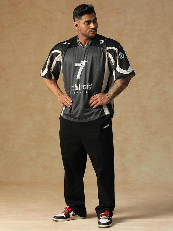 Power Mesh Jersey Black