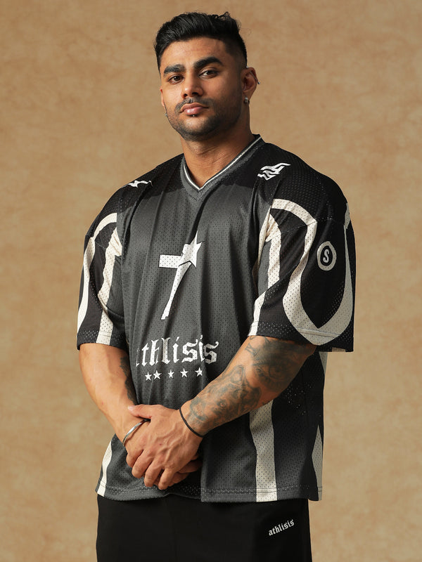 Power Mesh Jersey Black