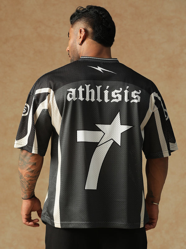 Power Mesh Jersey Black
