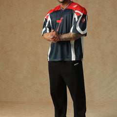 Power Mesh Jersey Navy