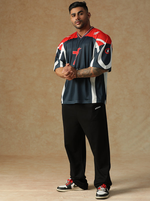Power Mesh Jersey Navy