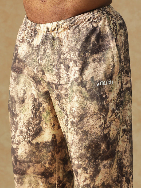Camo Fusion Sweatpants Beige