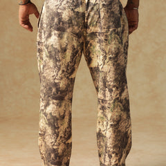 Camo Fusion Sweatpants Beige