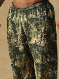 Camo Fusion Sweatpants Green