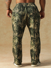 Camo Fusion Sweatpants Green