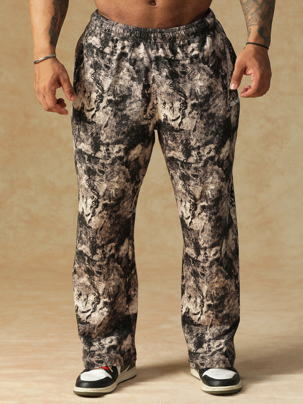 Camo Fusion Sweatpants B&W