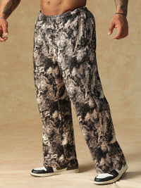 Camo Fusion Sweatpants B&W