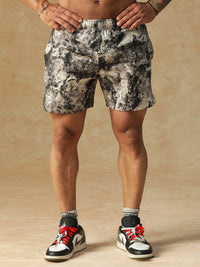 Camo Fusion Shorts B&W