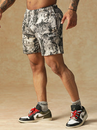 Camo Fusion Shorts B&W