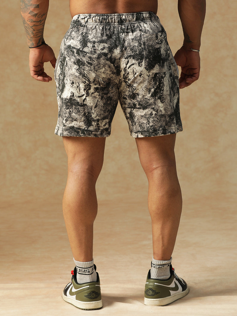 Camo Fusion Shorts B&W