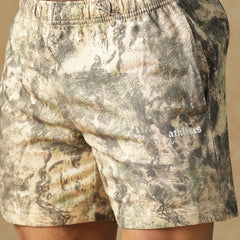 Camo Fusion Shorts Beige