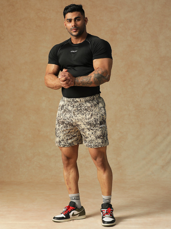 Printed Storm Wash Shorts