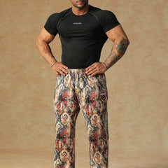 Printed Heritage Pattern Sweatpants