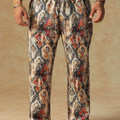 Printed Heritage Pattern Sweatpants