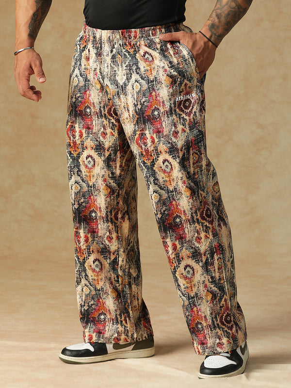 Printed Heritage Pattern Sweatpants