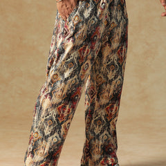 Printed Heritage Pattern Sweatpants