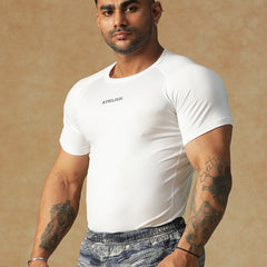 Basic Compression T-shirt White