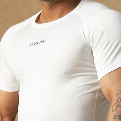 Basic Compression T-shirt White