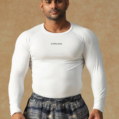 Basic Full Compression T-shirt White