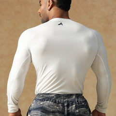 Basic Full Compression T-shirt White