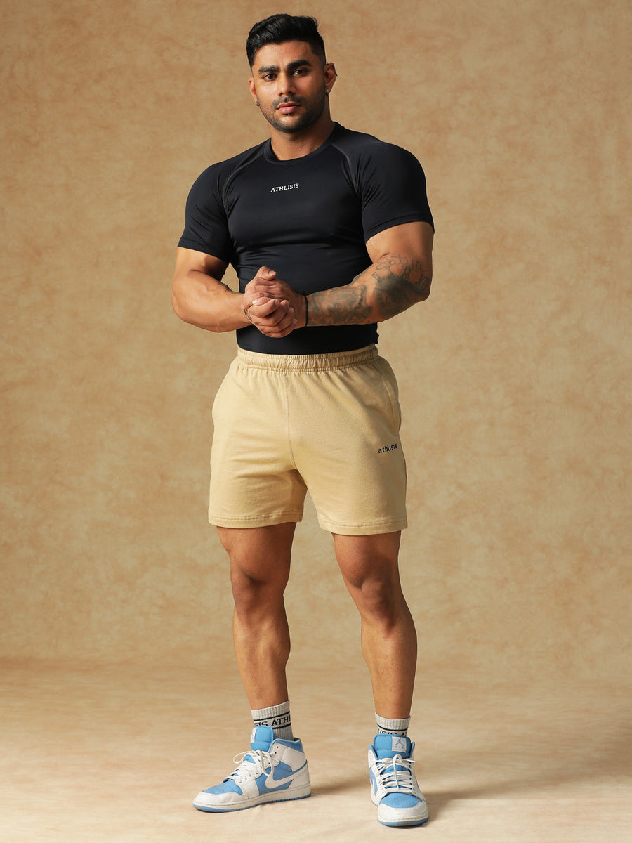 Basic Compression T-shirt Black Athlisis Sports