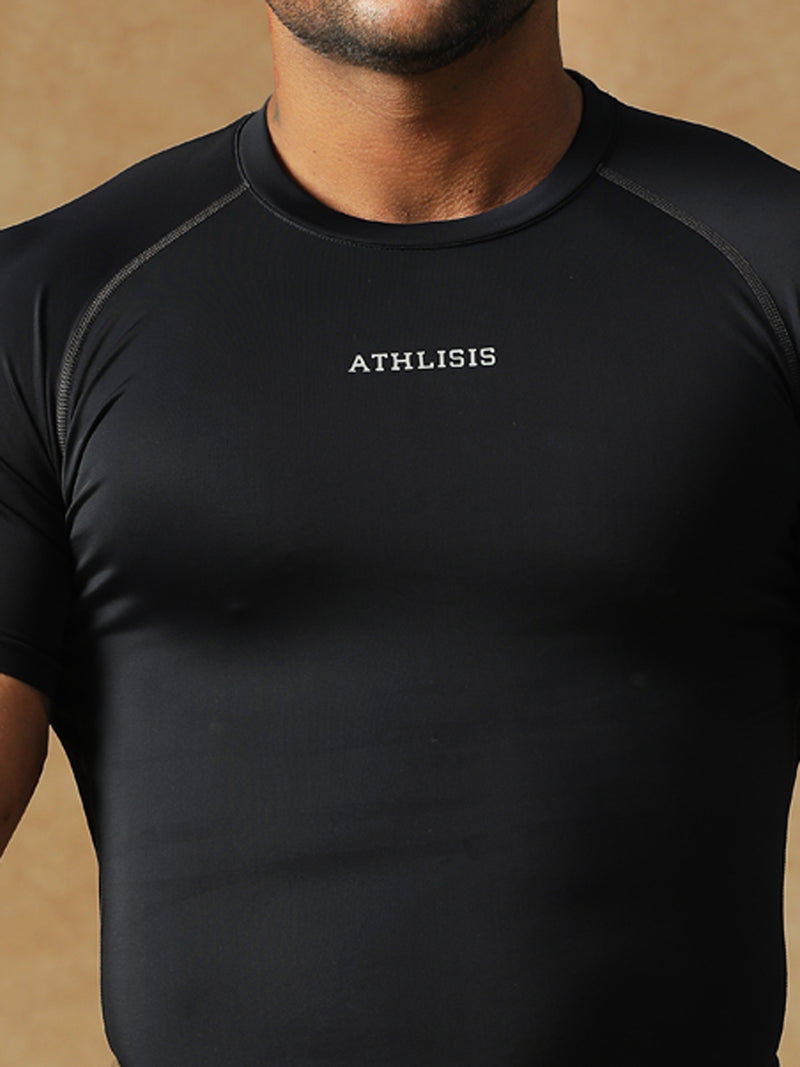 Basic Compression T-shirt Black