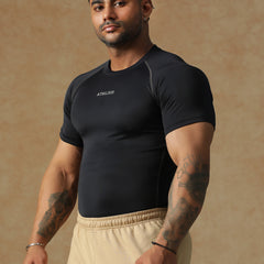 Basic Compression T-shirt Black