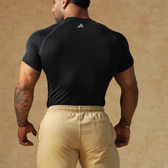 Basic Compression T-shirt Black