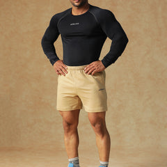 Basic Full Compression T-shirt Black