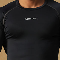 Basic Full Compression T-shirt Black