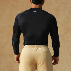Basic Full Compression T-shirt Black