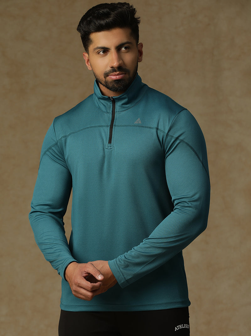 Classic Pullovers Green Teal