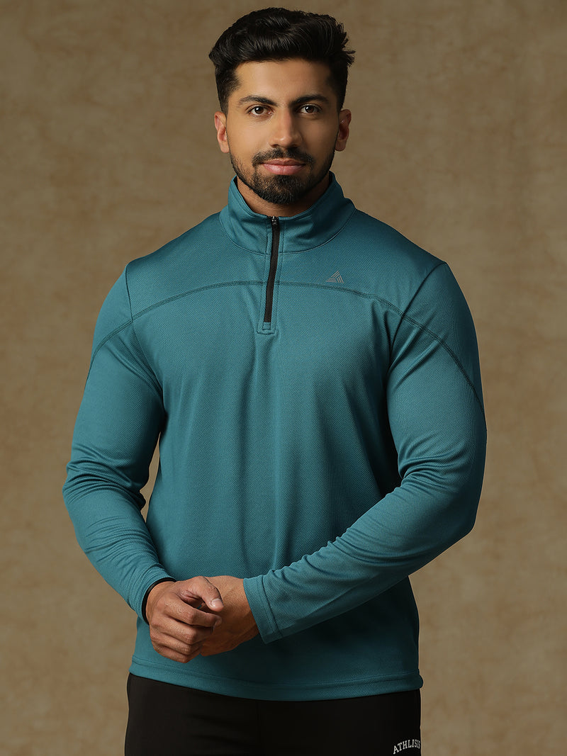 Classic Pullovers Green Teal
