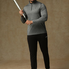 Classic Pullovers Grey Melange