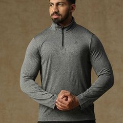 Classic Pullovers Grey Melange