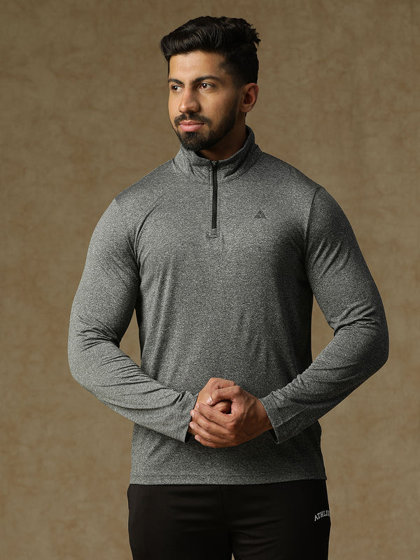 Classic Pullovers Grey Melange