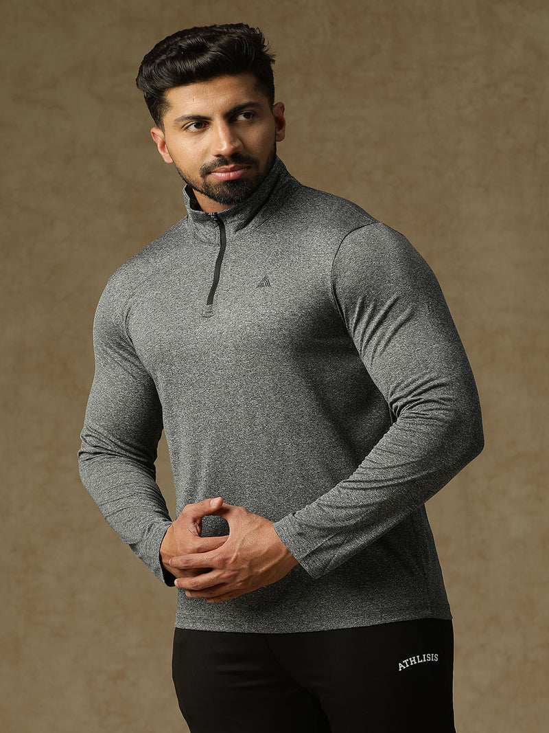 Classic Pullovers Grey Melange