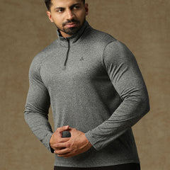 Classic Pullovers Grey Melange