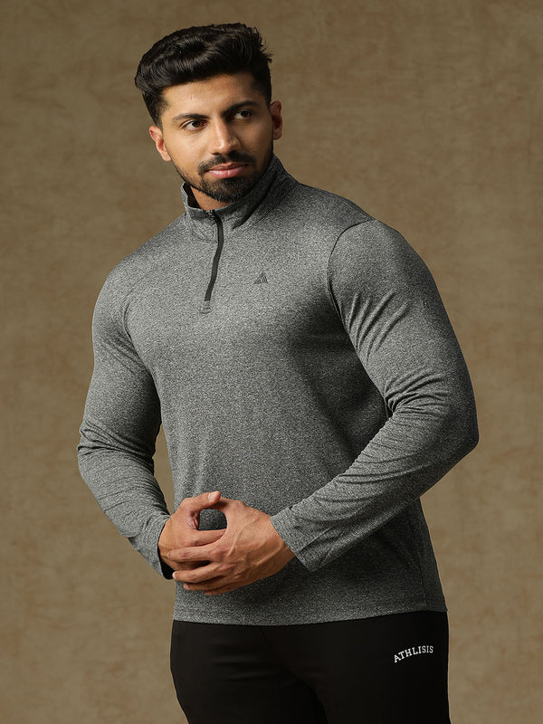 Classic Pullovers Grey Melange