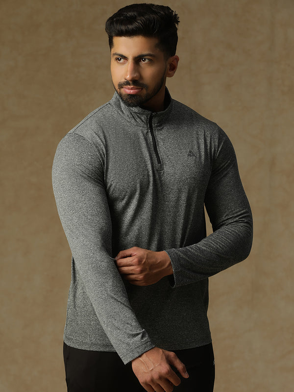 Classic Pullovers Grey Melange