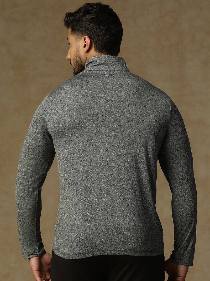 Classic Pullovers Grey Melange
