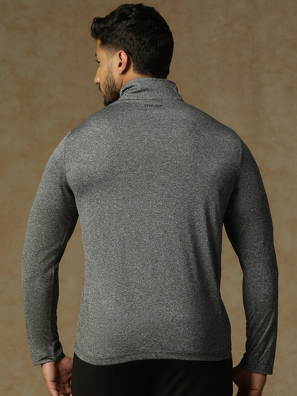 Classic Pullovers Grey Melange