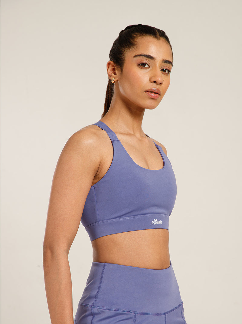 CrossFlex Sports Bra Lilac