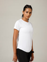 V Panel T-Shirt White