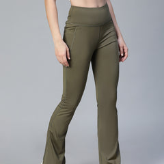 Active Sculpt Flare Pant Olive