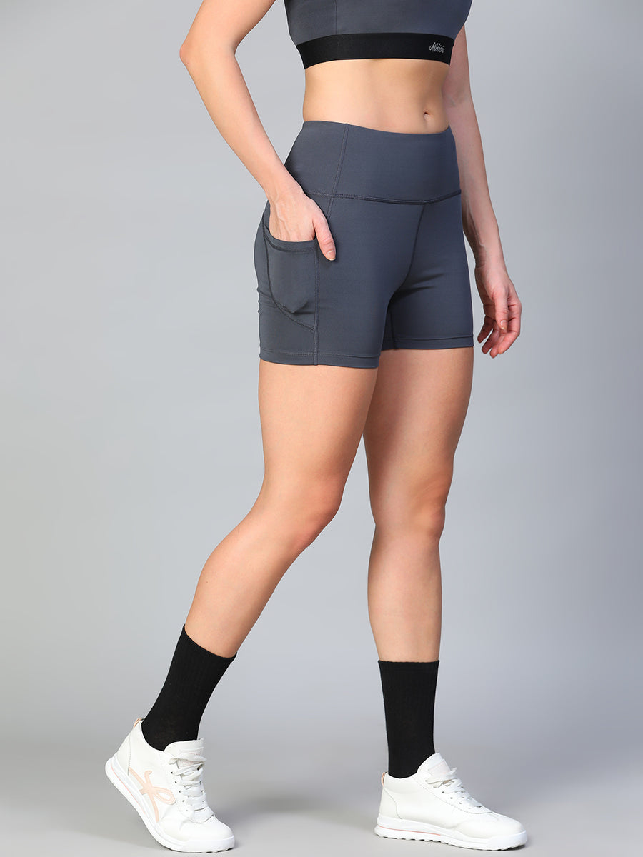 Aura Training Shorts Gray