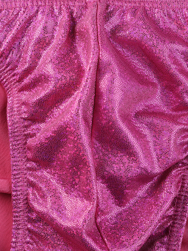 L PINK Bodybuilding Trunk