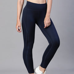 Side Seam Leggings Navy